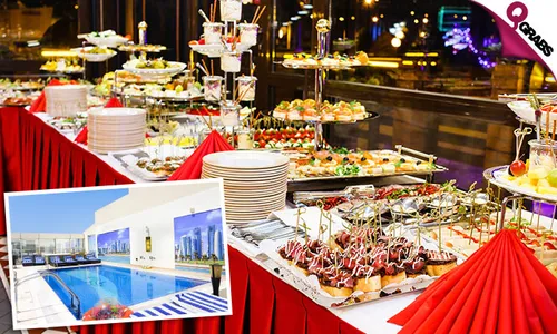 Brunch OR Dinner Buffet with Pool Access!